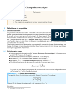 Champ Electrostatique 1