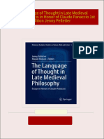 Buy ebook The Language of Thought in Late Medieval Philosophy Essays in Honor of Claude Panaccio 1st Edition Jenny Pelletier cheap price