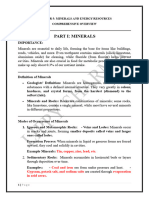 5.NOTES MINERALS AND ENERGY RESOURCES