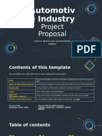 Automotive Industry Project Proposal by Slidesgo