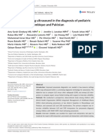 Performance of Lung Ultrasound in the Diagnosis of Pediatric Pneumonia in Mozambique and Pakistan