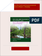 PDF Fluid Mechanics for Civil and Environmental Engineers Ahlam I. Shalaby download