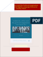 Instant ebooks textbook Modernism Ethics and the Political Imagination Living Wrong Life Rightly Language Discourse Society  Ware download all chapters