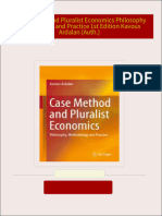 Download full Case Method and Pluralist Economics Philosophy Methodology and Practice 1st Edition Kavous Ardalan (Auth.) ebook all chapters