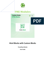 Custom HTML Block en Guide