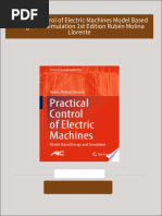 Immediate download Practical Control of Electric Machines Model Based Design and Simulation 1st Edition Rubén Molina Llorente ebooks 2024