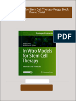 [Ebooks PDF] download In Vitro Models for Stem Cell Therapy Peggy Stock Bruno Christ full chapters