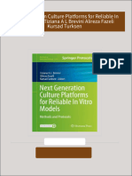 Next Generation Culture Platforms for Reliable In Vitro Models Tiziana A L Brevini Alireza Fazeli Kursad Turksen 2024 Scribd Download