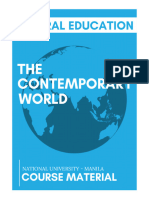 Lesson 1 - Introduction - The Contemporary World-1