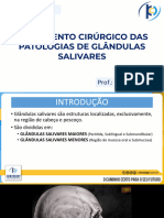 AULA 11 - TRATAMENTO CIRÚRGICO DAS PATOLOGIAS DE GLÂNDULAS SALIVARES