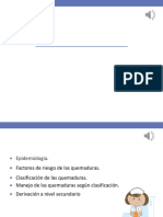 Clase 5.- Manejo avanzado de lesiones por quemaduras