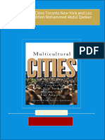 Multicultural Cities Toronto New York and Los Angeles 1st Edition Mohammed Abdul Qadeer 2024 scribd download