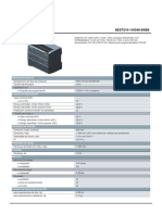 Hoja de datos PLC S7 1200  CPU 1214C DC-DC-DC 6ES72141AG400XB0