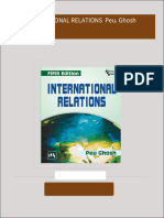 INTERNATIONAL RELATIONS  Peu. Ghosh download pdf