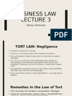 Business Law Lecture 3 Tort.pptx Student