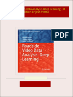 Roadside Video Data Analysis Deep Learning 1st Edition Brijesh Verma 2024 Scribd Download