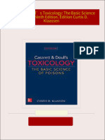 Download Complete Casarett & Doull’s Toxicology: The Basic Science Of Poisons Ninth Edition. Edition Curtis D. Klaassen PDF for All Chapters