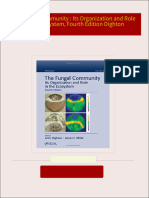 Download Full The Fungal Community : Its Organization and Role in the Ecosystem, Fourth Edition Dighton PDF All Chapters