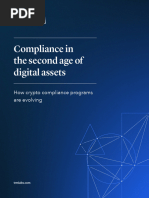 Crypto Compliance in the Second Age of Digital Assets