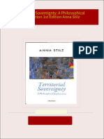 Complete Download Territorial Sovereignty: A Philosophical Exploration 1st Edition Anna Stilz PDF All Chapters