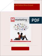 Marketing 5th Edition Dhruv Grewal 2024 Scribd Download