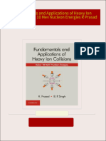 Download Fundamentals and Applications of Heavy Ion Collisions Below 10 Mev Nucleon Energies R Prasad ebook All Chapters PDF