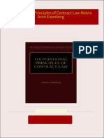 PDF Foundational Principles of Contract Law Melvin Aron Eisenberg download