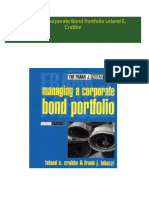 Managing a Corporate Bond Portfolio Leland E. Crabbe All Chapters Instant Download