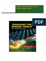 Managing the Insider Threat No Dark Corners 1st edition Edition Safari 2024 Scribd Download