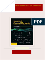 Where can buy Foundations of Classical Mechanics P. C. Deshmukh ebook with cheap price