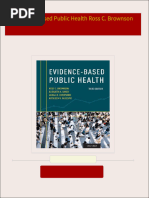 Download Complete Evidence-based Public Health Ross C. Brownson PDF for All Chapters