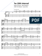 12 - The 10th Interval PDF Tablature