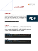 Learning JSX  Summary Notes-3158