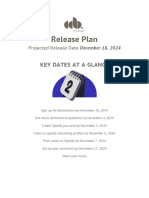 CD Baby Music Release Plan