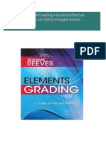 Full download Elements of Grading A Guide to Effective Practice 1st Edition Douglas Reeves pdf docx