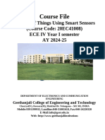 IOT Course File 2024 2025