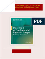 Immediate download Protection of Fundamental Rights in Europe The Challenge of Integration Sonia Morano-Foadi ebooks 2024