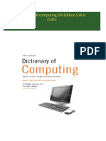 Dictionary of computing 5th Edition S.M.H. Collin all chapter instant download