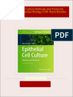 Instant ebooks textbook Epithelial Cell Culture Methods and Protocols Methods in Molecular Biology 2749  Mario Baratta download all chapters