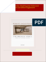 Get The broken voice. Reading post-Holocaust literature 1st Edition Eaglestone free all chapters