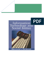 Information Technology and Social Justice 1st Edition Emma Rooksby 2024 Scribd Download