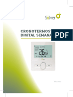 Manual de Usuario Cronotermostato 0550001033