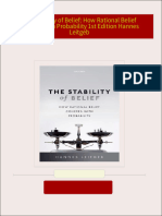 The Stability of Belief: How Rational Belief Coheres with Probability 1st Edition Hannes Leitgeb 2024 Scribd Download