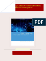 Instant download Treaty shopping in international investment law First Edition Baumgartner pdf all chapter