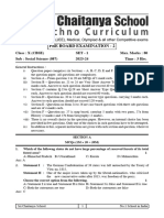 Social x Cbse Pre-board 2 Ms (Set-1) 2023-24