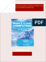 Mobile cloud computing models implementation and security 1st Edition Keke Gai download pdf