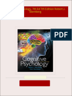 Download Complete Cognitive Psychology, 7th Ed 7th Edition Robert J. Sternberg PDF for All Chapters