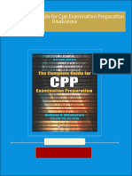 Full Download The Complete Guide for Cpp Examination Preparation Disalvatore PDF DOCX