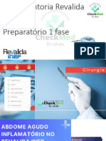 07 - Checkmed Teórico Revalida - 07 - CX