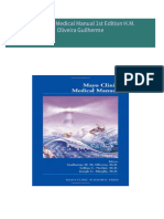 Download full Mayo Clinic Medical Manual 1st Edition H.M. Oliveira Guilherme ebook all chapters